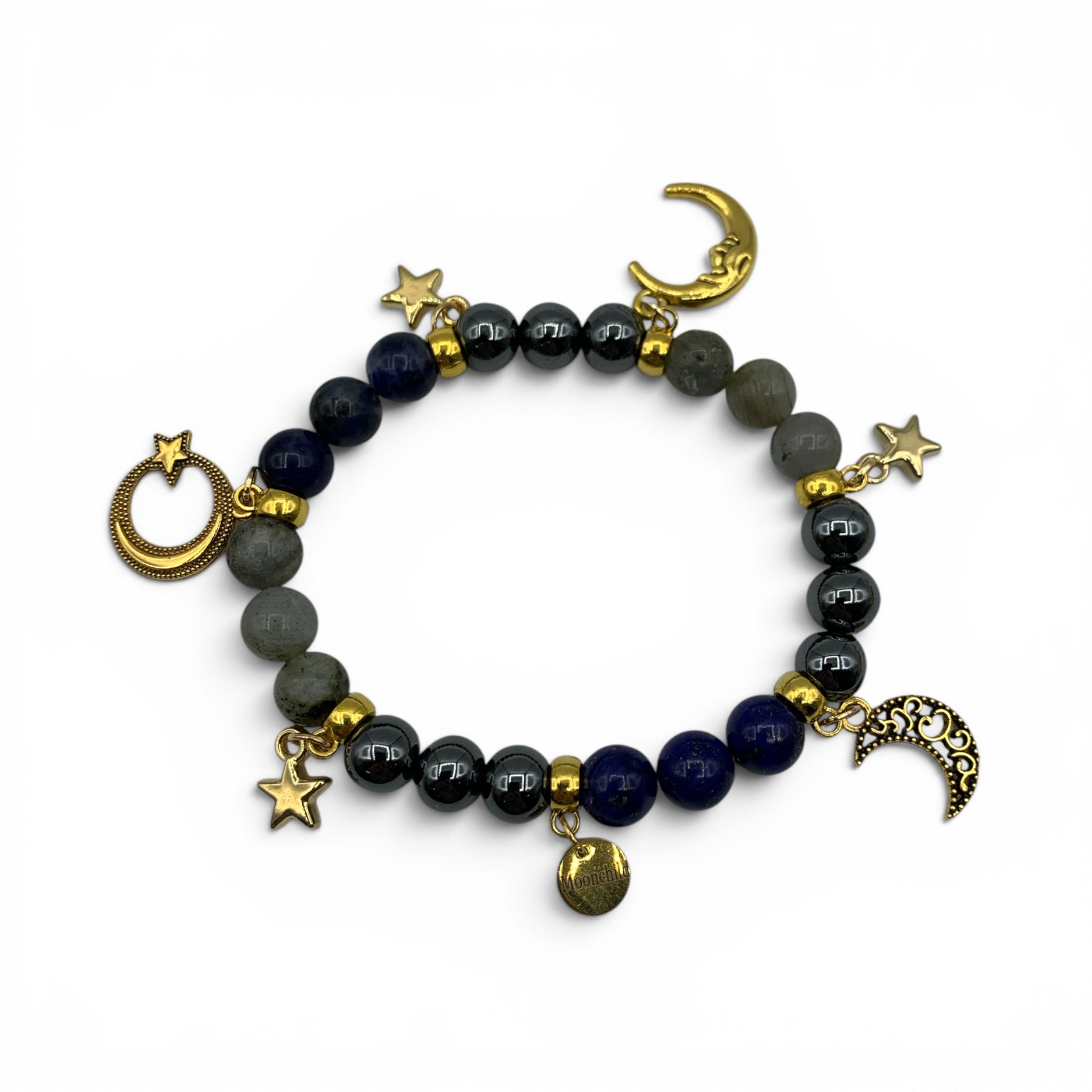 Bracelet - "Moonchild" Charms